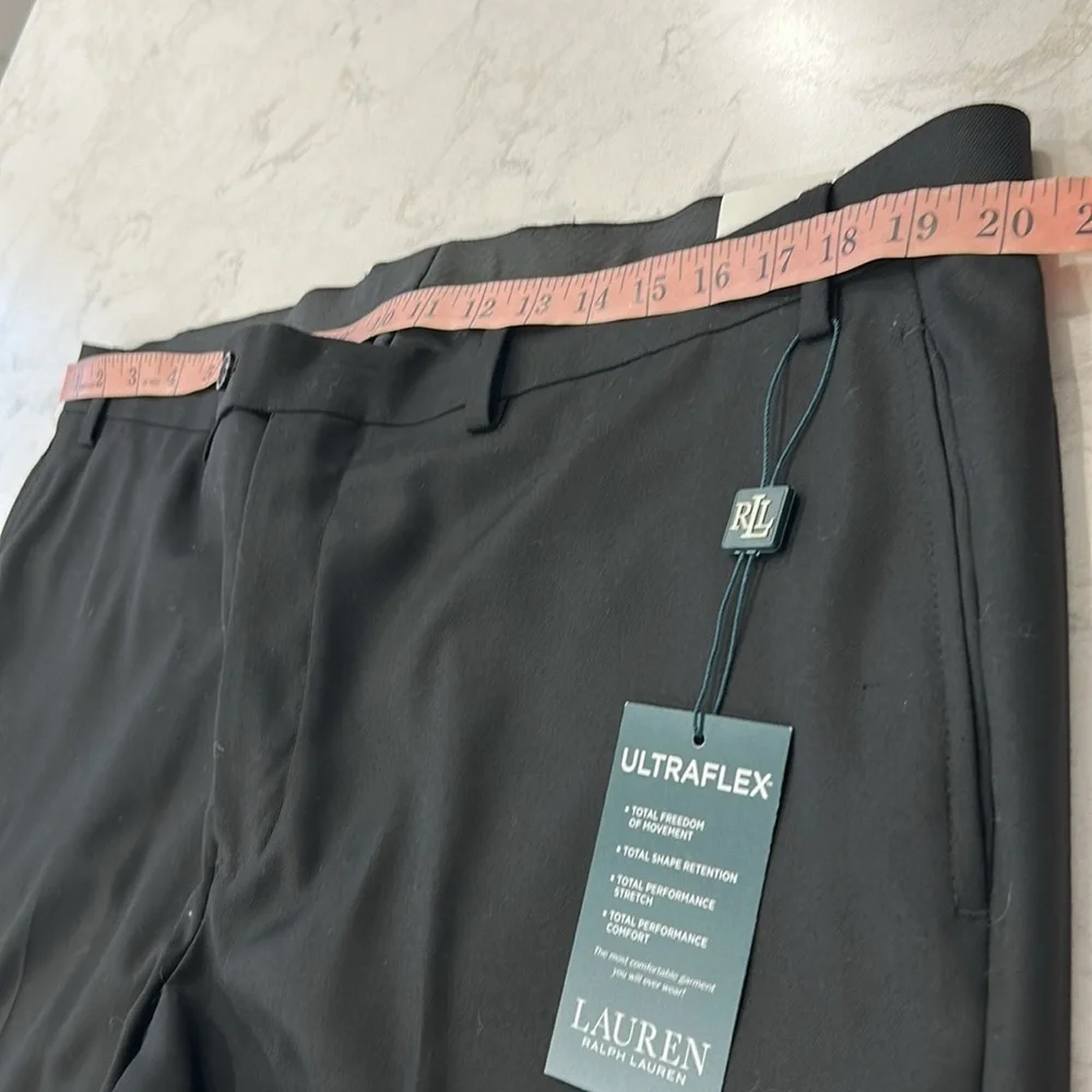 Men’s Lauren Ralph Lauren Black Ultraflex Pants Norton Size 40/30 NWT